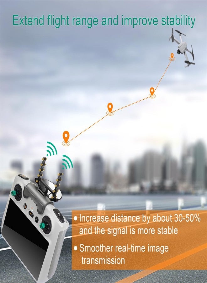 Taoke Antenna Range Extender Compatible with DJI RC Remote Controller, Signal Booster Amplifier for Mavic Mini 3/Mini 3 Pro - Image 3
